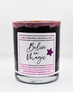 Belive in Magic Purple Soy Wax Candle