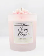 Cherry Blossom Soy Wax Vegan Candle - original magical gift