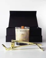 Coffee With Snuffer And Trimmer Gift Set - Soy Wax Vegan Candle