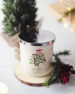 Mistletoe Kisses Soy Wax Candle - Image 4