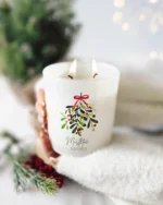 Mistletoe Kisses Soy Wax Candle - Image 5
