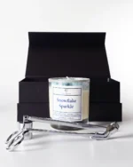 Snowflake Sparkle With Snuffer And Trimmer Gift Set - Soy Wax Vegan Candle