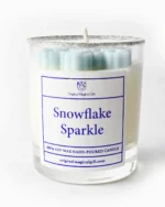 Snowflake Sparkle Soy Wax Candle