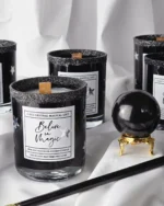 Believe in Magic Silver Soy Wax Candle - Image 3