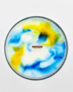 Marbled Earl Grey Soy Wax Candle - Image 2
